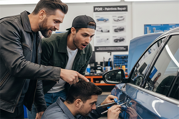 Velika parking oštećenja